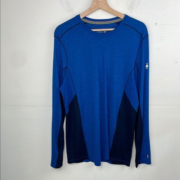 Smartwool Merino Sport Long-Sleeve Crew Shirt - Men's size Medium - Picture 1 of 11